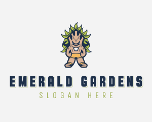 Sustainable Tree Planting  logo design