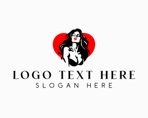 Woman - Sexy Woman Body logo design