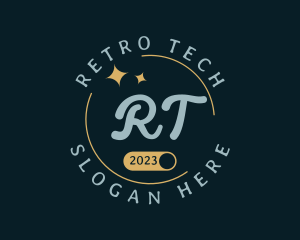 Retro Fashion Boutique logo design