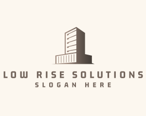 High Rise Urban Building logo design