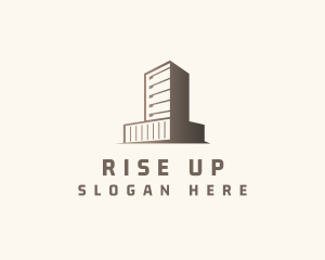 High Rise Urban Building logo design