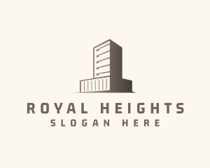 High Rise Urban Building logo design