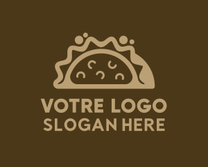 Mexican Taco Food Stall  Logo