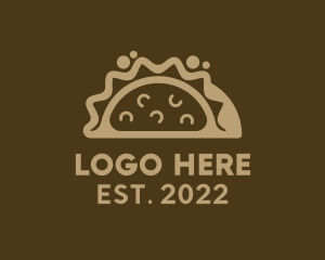 Mexican Taco Food Stall  logo design