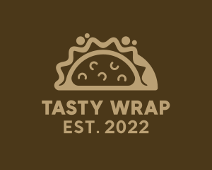Burrito - Mexican Taco Food Stall logo design