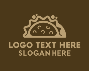 Mexican Taco Food Stall  Logo