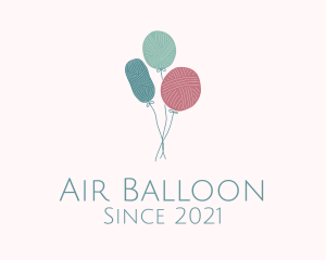 Balloon - Balloon Yarn Ball logo design