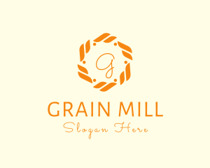 Mill - Organic Wreath Flower Boutique logo design