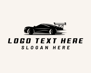 Sports Car Automotive Logo