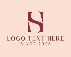 Luxurious - Red Letter S Boutique logo design