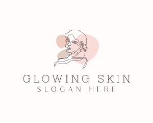 Beauty Woman Skincare logo design