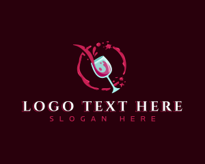 Liquor - Wine Bar Liquor logo design