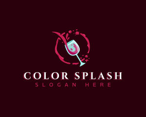 Wine Bar Liquor logo design