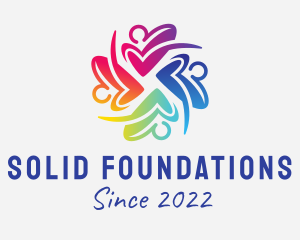 Social Service - Heart Counseling Foundation logo design