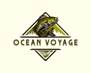 Fish Wildlife Seafood logo design