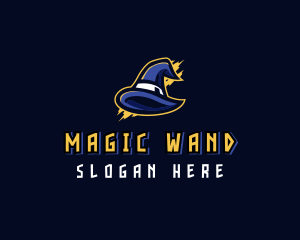 Witch Hat Fantasy logo design