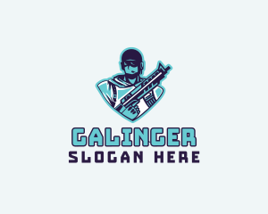 Rifle Soldier Gaming Logo