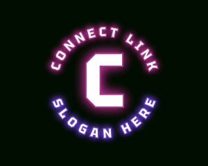 Cyber Neon Lifestyle logo design