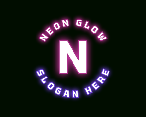 Cyber Neon Lifestyle logo design