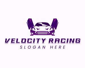 Racing Car Detailing logo design