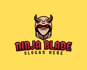 Ninja Warrior Fighter logo design