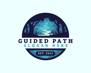 Path - Forest Trail Path logo design