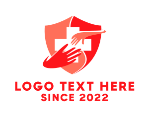 Treatment - Medical Charity Shield logo design