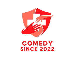 Nurse - Medical Charity Shield logo design