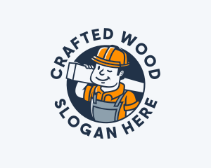 Carpenter - Renovation Builder Carpenter logo design