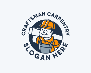 Carpenter - Handyman Builder Carpenter logo design