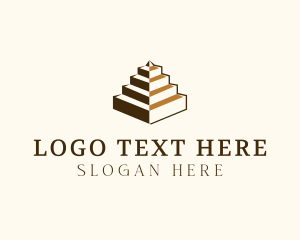 Strategist - Pyramid Architectural Consultant logo design