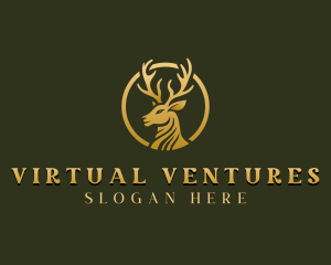 Deer Stag Finance logo design