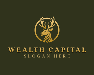 Deer Stag Finance logo design