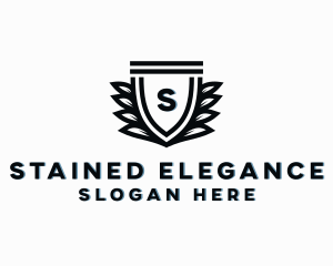 Floral Shield Boutique logo design