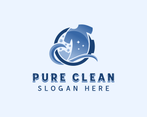 Clothes Washing Detergent  logo design