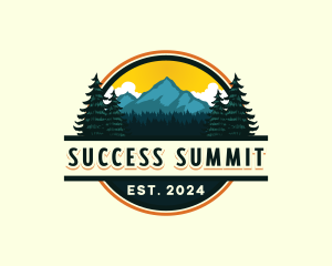 Mountain Forest Summit logo design