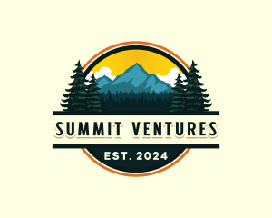 Mountain Forest Summit logo design