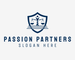 Law Firm Shield  logo design