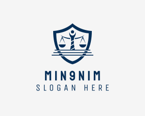 Law Firm Shield  logo design