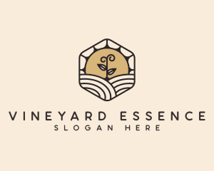 Orchard Farm Plant logo design