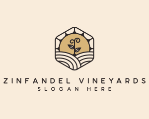 Orchard Farm Plant logo design