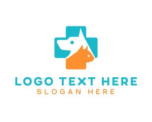 Veterinarian - Cat Dog Veterinary logo design