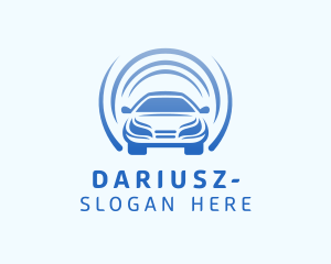 Repair Shop - Blue Automotive Car logo design