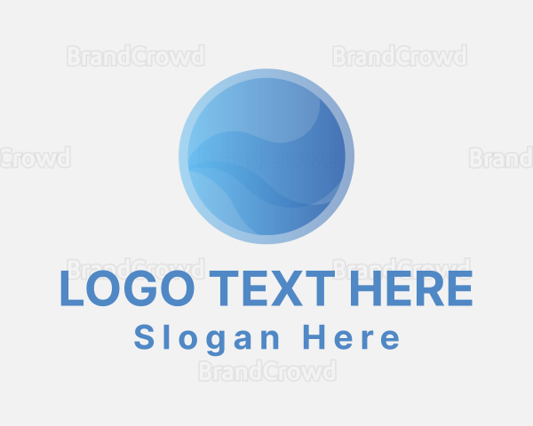 Professional Gradient Wave Logo