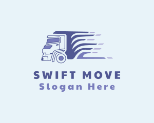 Move - Fast Truck Company logo design