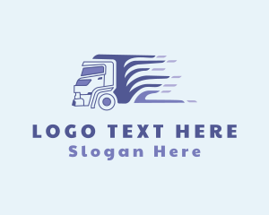 Shipping Company - Fast Truck Company logo design