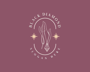 Hand Necklace Boutique logo design