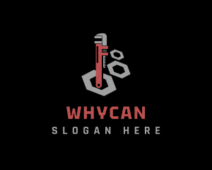 Utility - Plumbing Pipe Wrench logo design