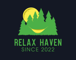 Hammock - Hammock Night Camping Outdoors logo design