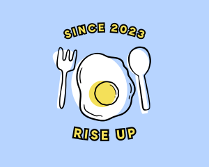 Fried Egg Meal logo design